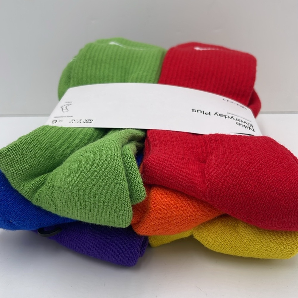 Nike Everyday Plus Cushioned
Training Crew Socks (6 Pairs) - Picture 9 of 16